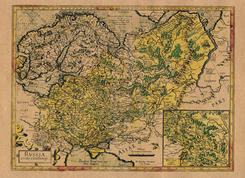 Меркатор это. Атлас Герарда Меркатора 1595. Карта Герхарда Меркатора 1595 Russia. Карта Меркатора 1595 года.